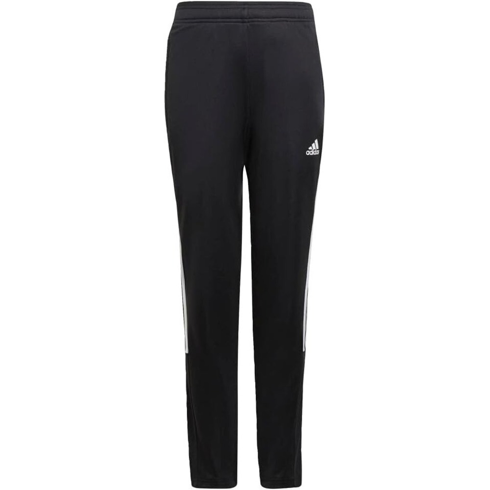 adidas Girls' Tiro Track Pants,‎ Black/White, Large